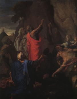 尼古拉斯 普桑 Moses Bringing Forth Water from the Rock 尼古拉斯 普桑 Moses Bringing Forth Water from the Rock